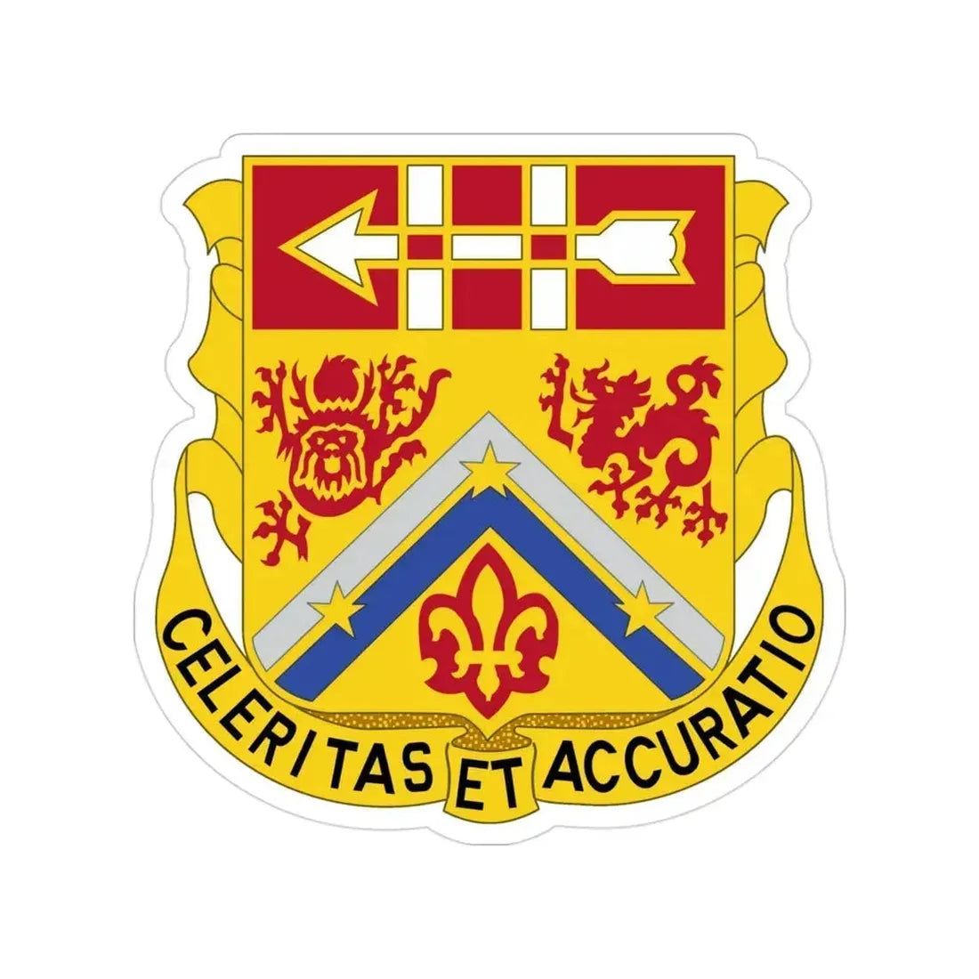 3rd Artillery Regiment (U.S. Army) Transparent STICKER Die-Cut Vinyl Decal 3 Inch - The Sticker Space