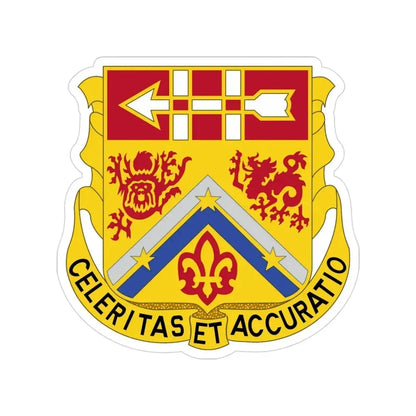 3rd Artillery Regiment (U.S. Army) Transparent STICKER Die-Cut Vinyl Decal 3 Inch - The Sticker Space