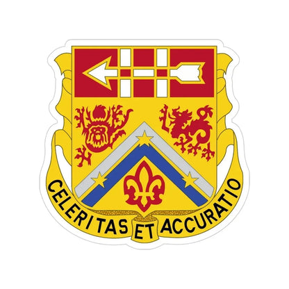 3rd Artillery Regiment (U.S. Army) Transparent STICKER Die-Cut Vinyl Decal 4 Inch - The Sticker Space