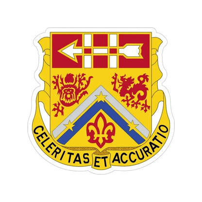 3rd Artillery Regiment (U.S. Army) Transparent STICKER Die-Cut Vinyl Decal 5 Inch - The Sticker Space