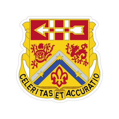 3rd Artillery Regiment (U.S. Army) Transparent STICKER Die-Cut Vinyl Decal - The Sticker Space