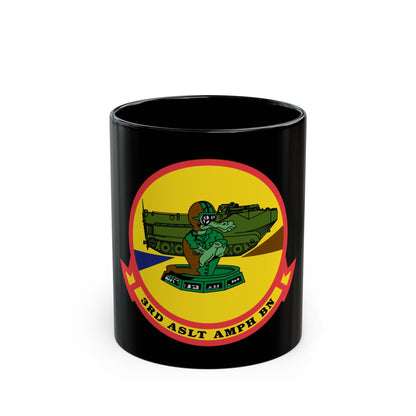 3rd ASLT AMPH BN (USMC) Black Coffee Mug-11oz-The Sticker Space