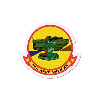 3rd ASLT AMPH BN (USMC) Refrigerator Magnet 4 Inch - The Sticker Space