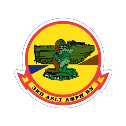 3rd ASLT AMPH BN (USMC) STICKER Vinyl Die-Cut Decal - The Sticker Space