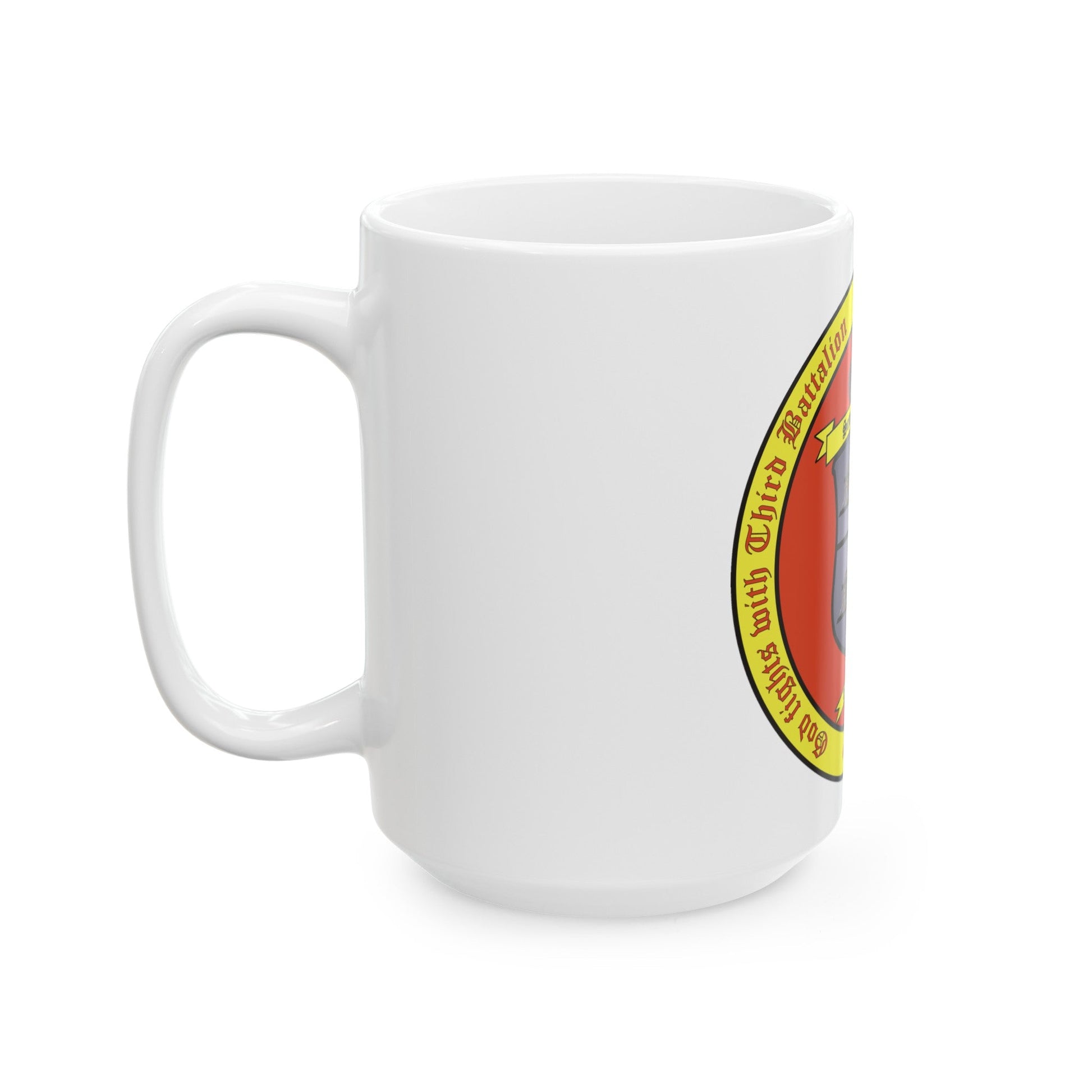 3rd Battalion 11th Marines 1 (USMC) White Coffee Mug-The Sticker Space