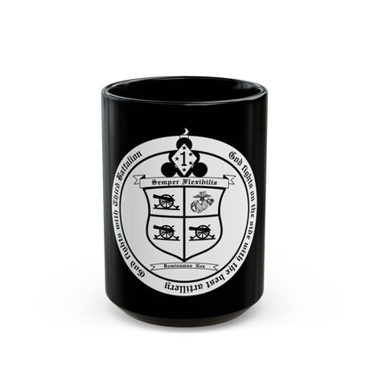 3rd Battalion 11th marines (USMC) Black Coffee Mug-15oz-The Sticker Space