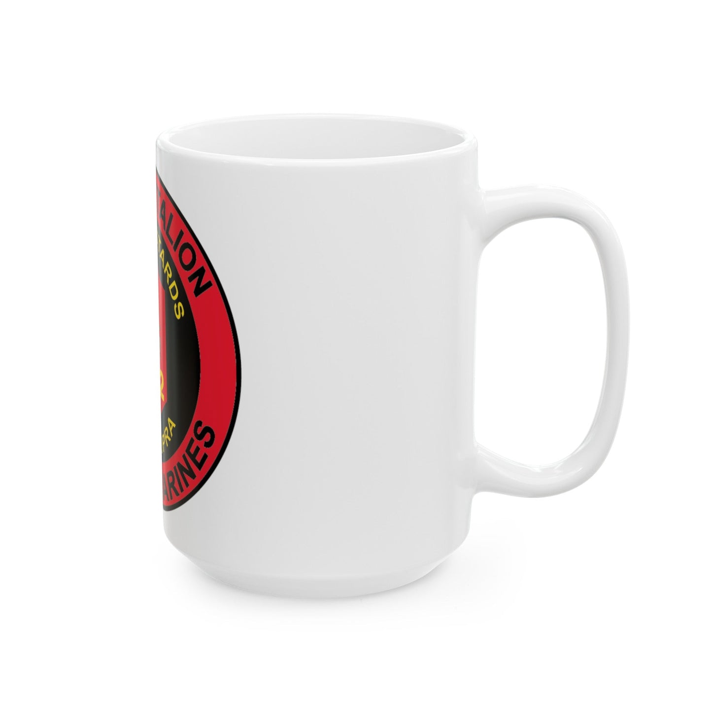 3rd Battaltion 2nd Marines (USMC) White Coffee Mug-The Sticker Space