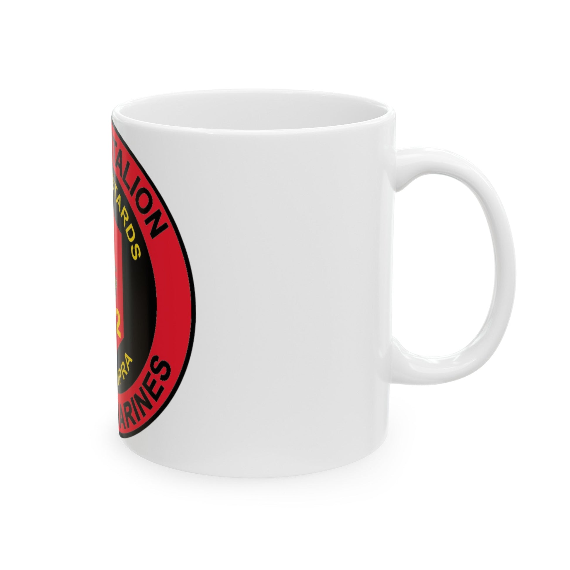 3rd Battaltion 2nd Marines (USMC) White Coffee Mug-The Sticker Space