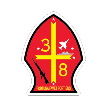 3rd Bn 8th Marines (USMC) STICKER Vinyl Die-Cut Decal-2 Inch-The Sticker Space