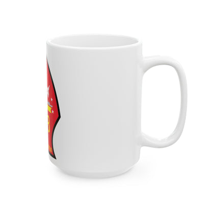 3rd Bn 8th Marines (USMC) White Coffee Mug-The Sticker Space