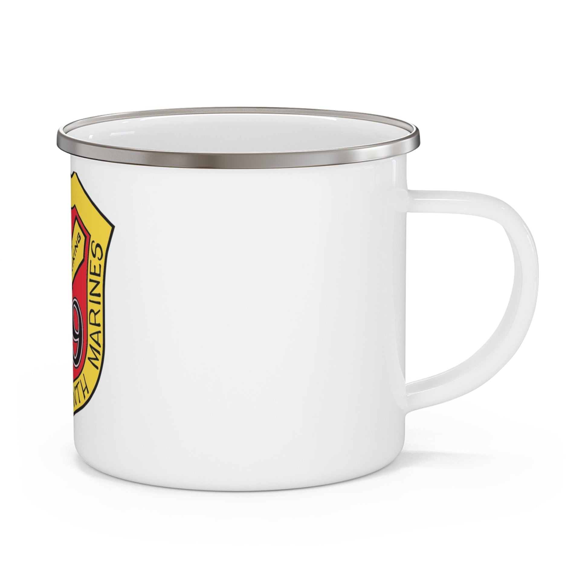 3rd Bn 9th Marines (USMC) Enamel Mug-12oz-The Sticker Space