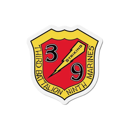 3rd Bn 9th Marines (USMC) Refrigerator Magnet - The Sticker Space