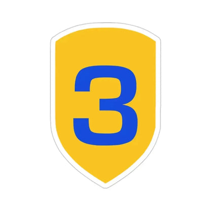 3rd Cavalry Division (U.S. Army) STICKER Vinyl Die-Cut Decal 2 Inch - The Sticker Space