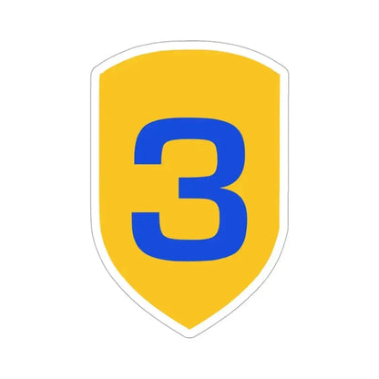 3rd Cavalry Division (U.S. Army) STICKER Vinyl Die-Cut Decal 3 Inch - The Sticker Space