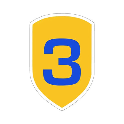 3rd Cavalry Division (U.S. Army) STICKER Vinyl Die-Cut Decal 5 Inch - The Sticker Space