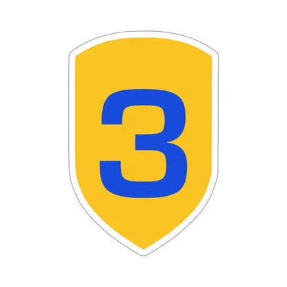 3rd Cavalry Division (U.S. Army) STICKER Vinyl Die-Cut Decal 6 Inch - The Sticker Space