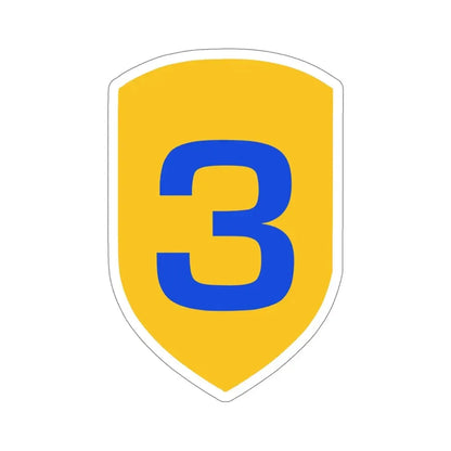 3rd Cavalry Division (U.S. Army) STICKER Vinyl Die-Cut Decal - The Sticker Space