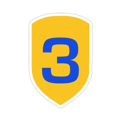 3rd Cavalry Division (U.S. Army) STICKER Vinyl Die-Cut Decal - The Sticker Space