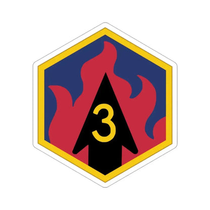3rd Chemical Brigade (U.S. Army) STICKER Vinyl Die-Cut Decal 3 Inch - The Sticker Space