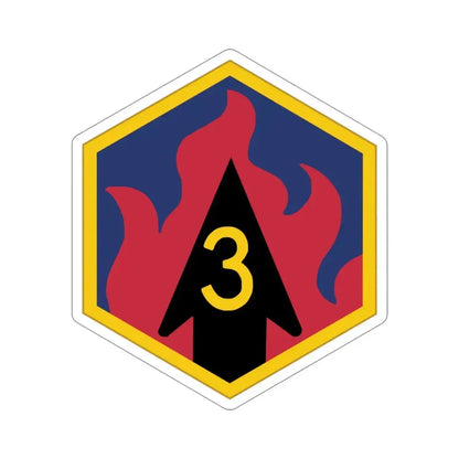 3rd Chemical Brigade (U.S. Army) STICKER Vinyl Die-Cut Decal 4 Inch - The Sticker Space