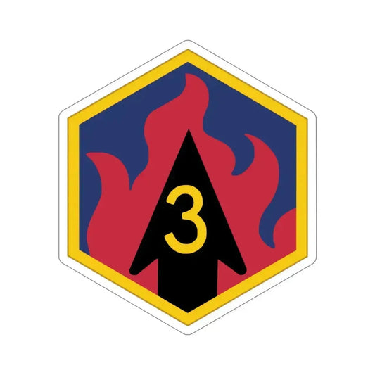 3rd Chemical Brigade (U.S. Army) STICKER Vinyl Die-Cut Decal 6 Inch - The Sticker Space