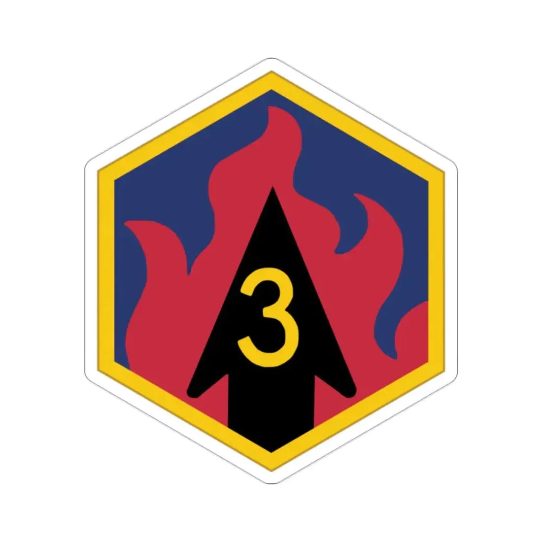 3rd Chemical Brigade (U.S. Army) STICKER Vinyl Die-Cut Decal - The Sticker Space