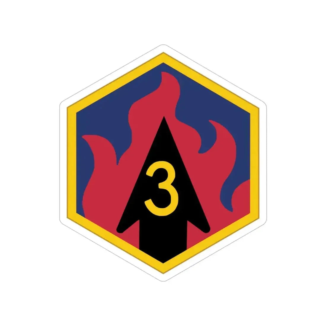 3rd Chemical Brigade (U.S. Army) Transparent STICKER Die-Cut Vinyl Decal - The Sticker Space