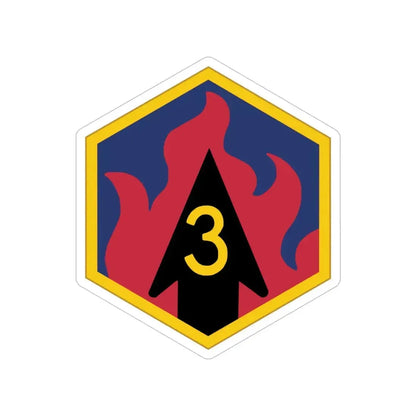 3rd Chemical Brigade (U.S. Army) Transparent STICKER Die-Cut Vinyl Decal - The Sticker Space