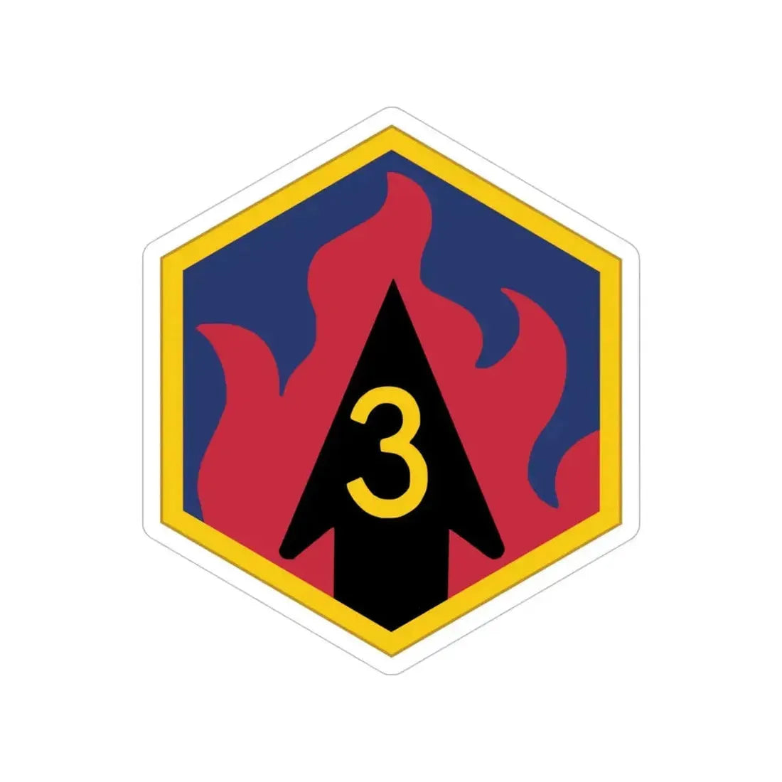 3rd Chemical Brigade (U.S. Army) Transparent STICKER Die-Cut Vinyl Decal - The Sticker Space