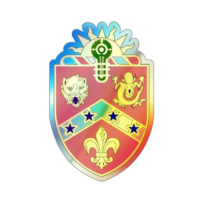 3rd Field Artillery Regiment (U.S. Army) Holographic STICKER Die-Cut Vinyl Decal - The Sticker Space