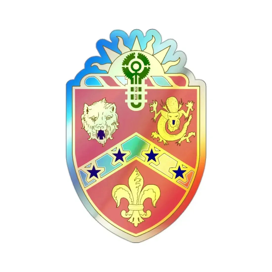 3rd Field Artillery Regiment (U.S. Army) Holographic STICKER Die-Cut Vinyl Decal - The Sticker Space