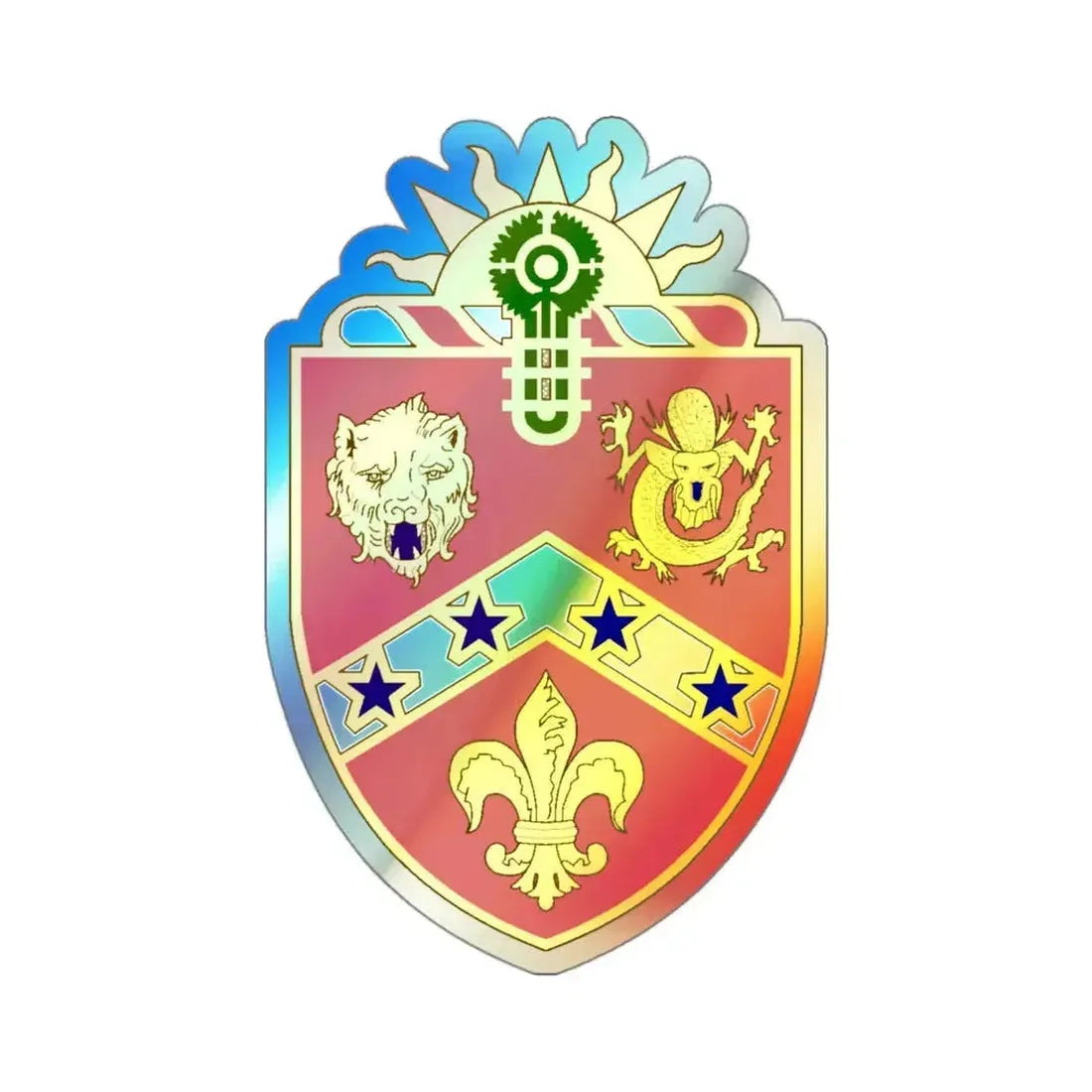 3rd Field Artillery Regiment (U.S. Army) Holographic STICKER Die-Cut Vinyl Decal - The Sticker Space