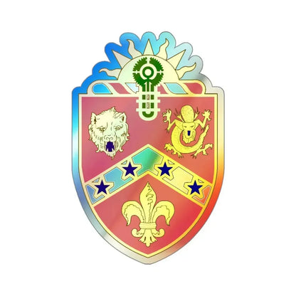 3rd Field Artillery Regiment (U.S. Army) Holographic STICKER Die-Cut Vinyl Decal - The Sticker Space