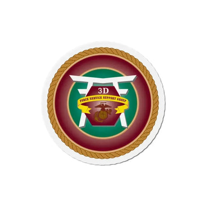 3rd Force Service Support Group 3D FSSG (USMC) Refrigerator Magnet - The Sticker Space