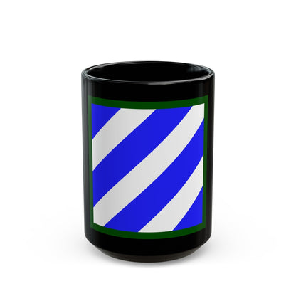 3rd Infantry Division (U.S. Army) Black Coffee Mug-15oz-The Sticker Space