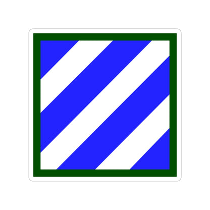 3rd Infantry Division (U.S. Army) Transparent STICKER Die-Cut Vinyl Decal-2 Inch-The Sticker Space