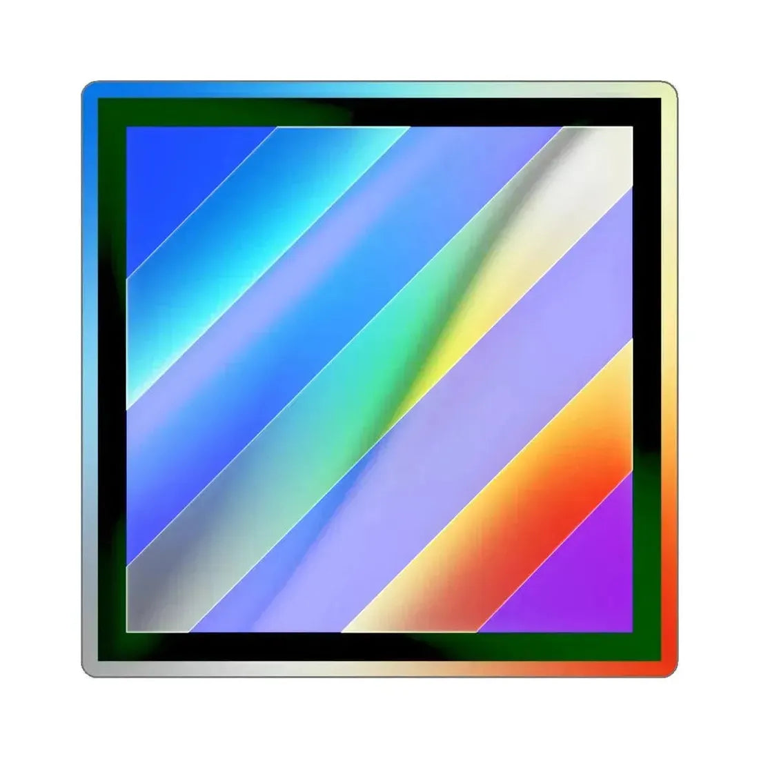 3rd Infantry Division (U.S. Army) Holographic STICKER Die-Cut Vinyl Decal 3 Inch Holographic - The Sticker Space