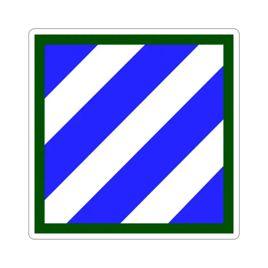 3rd Infantry Division (U.S. Army) STICKER Vinyl Die-Cut Decal 2 Inch - The Sticker Space