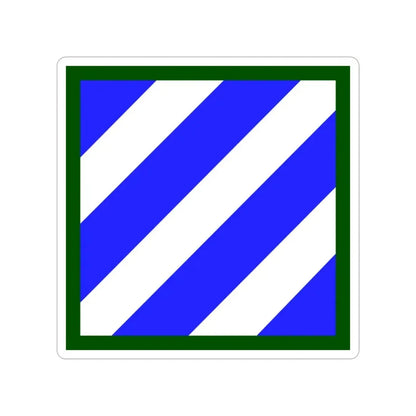 3rd Infantry Division (U.S. Army) Transparent STICKER Die-Cut Vinyl Decal - The Sticker Space