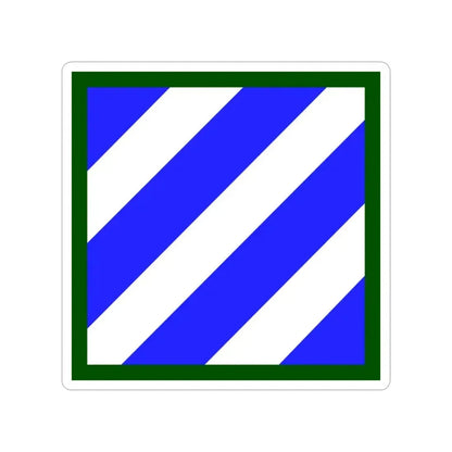 3rd Infantry Division (U.S. Army) Transparent STICKER Die-Cut Vinyl Decal - The Sticker Space
