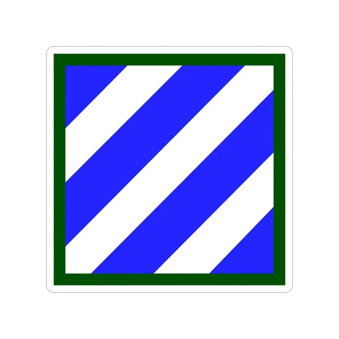 3rd Infantry Division (U.S. Army) Transparent STICKER Die-Cut Vinyl Decal - The Sticker Space