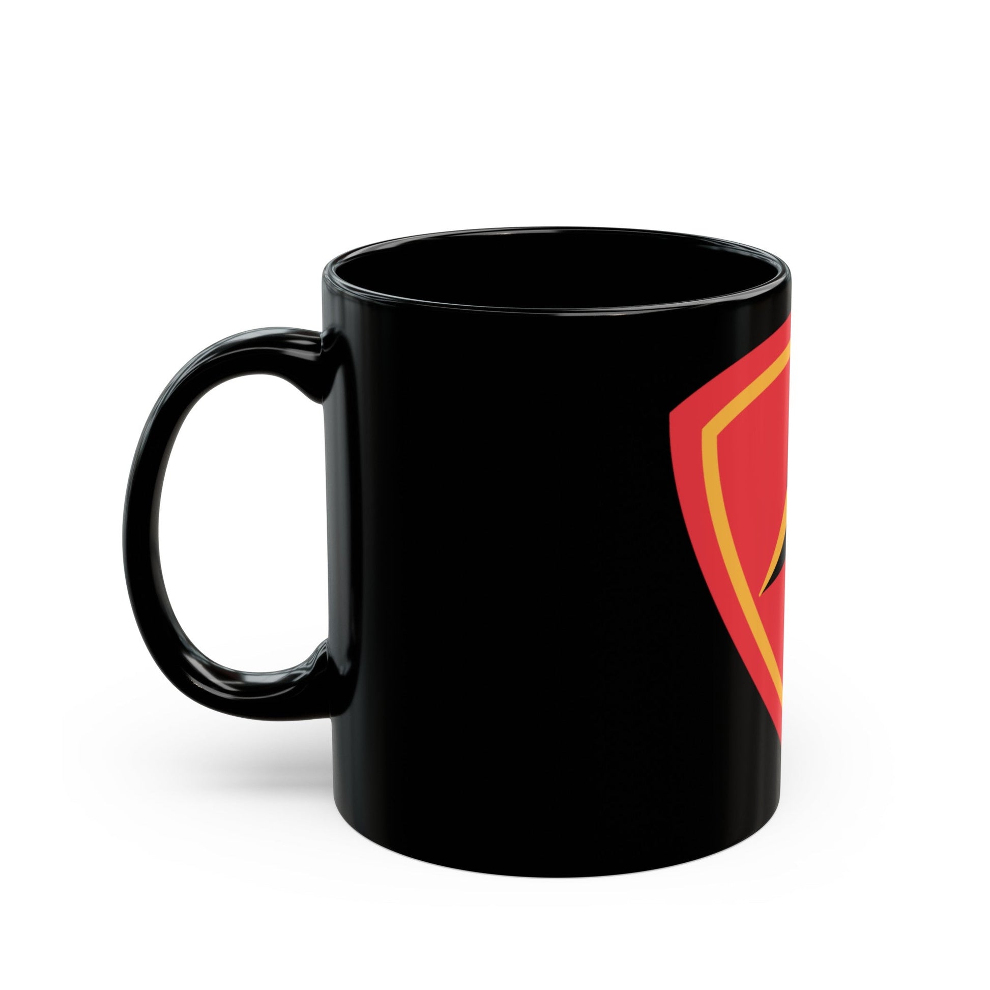 3RD Marine Divn (USMC) Black Coffee Mug-The Sticker Space