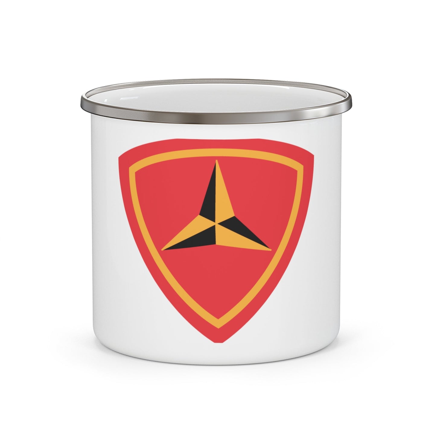 3RD Marine Divn (USMC) Enamel Mug-12oz-The Sticker Space