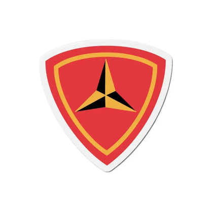 3RD Marine Divn (USMC) Refrigerator Magnet 3 Inch - The Sticker Space