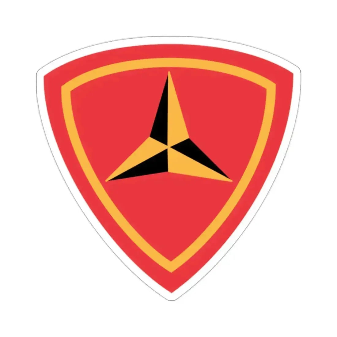3RD Marine Divn (USMC) STICKER Vinyl Die-Cut Decal 2 Inch - The Sticker Space