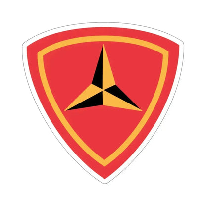 3RD Marine Divn (USMC) STICKER Vinyl Die-Cut Decal 6 Inch - The Sticker Space