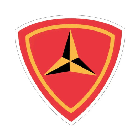 3RD Marine Divn (USMC) STICKER Vinyl Die-Cut Decal 6 Inch - The Sticker Space