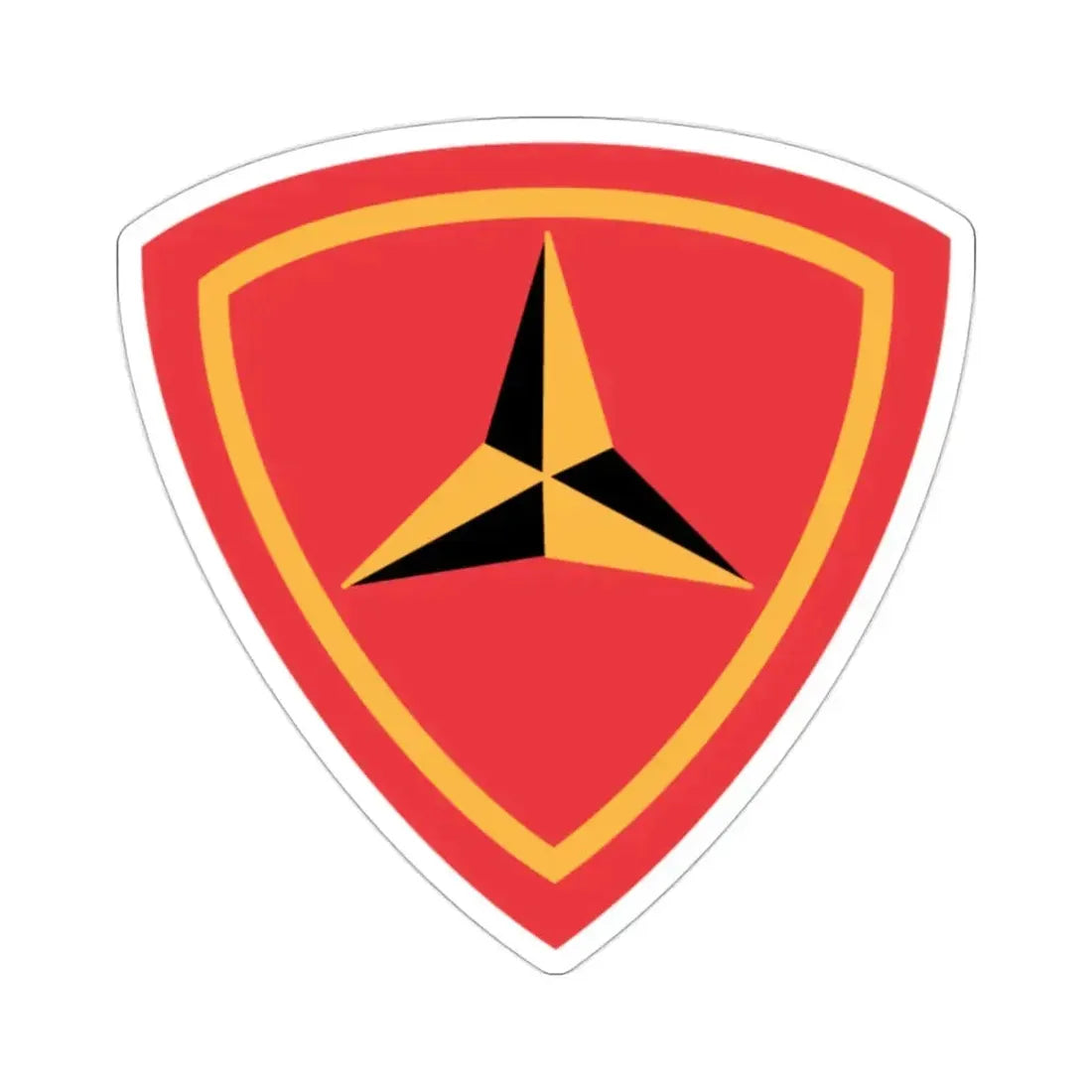 3RD Marine Divn (USMC) STICKER Vinyl Die-Cut Decal - The Sticker Space