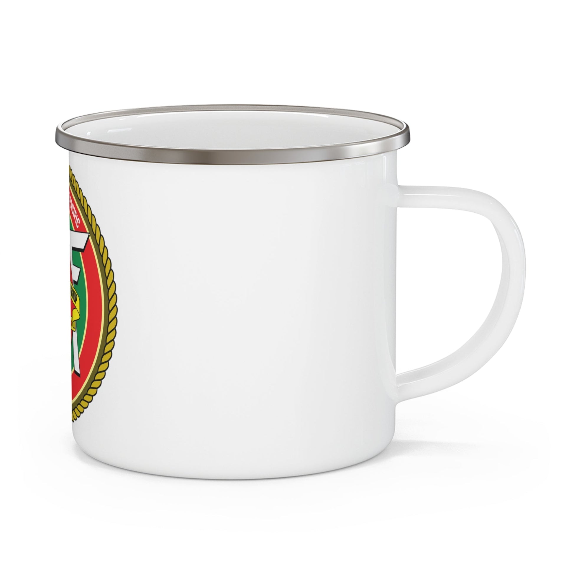 3rd Marines Logistics Group (USMC) Enamel Mug-12oz-The Sticker Space