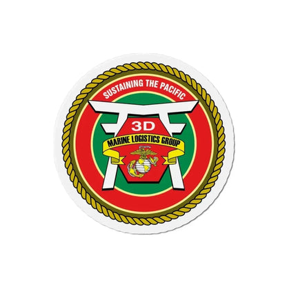 3rd Marines Logistics Group (USMC) Refrigerator Magnet - The Sticker Space